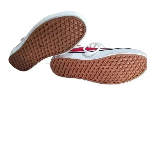 Vans Old Skool Skate Shoe - Racing Red - Picture 6 of 6